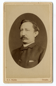 221176 Portret van F.H. Coblijn, geboren 1840, wethouder van Publieke Werken te Utrecht (1888-1907), lid van de ...